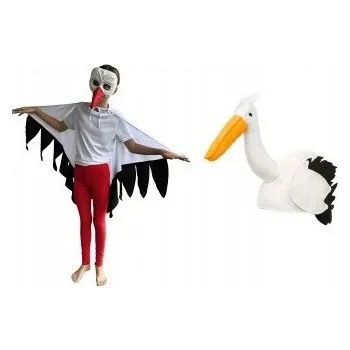 Karnevalový kostým Kostým Čáp párty Tino, univerzální velikost