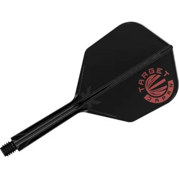 Šipka Target Japan K-Flex černé, No2 letky a střední násadky, Limited Edition