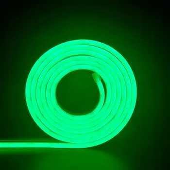 LED páska LED Neon Flex Páska 12V ZELENÁ 10W 6x12 5 m