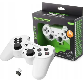 Herní příslušenství Esperanza Gladiator Gamepad 2.4GHz PS3/PC USB (EGG108W)