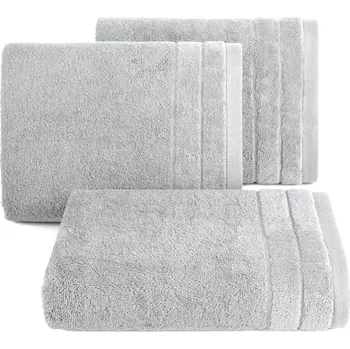 Ručník FROTÉ RUČNÍK DAMLA2 70X140 CM STŘÍBRNÁ