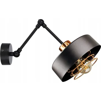 Nástěnné svítidlo Nástěnné svítidlo JasnoCiemno černé, oranžové, žluté E27 60 W