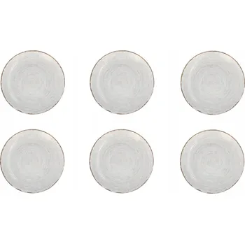 Talíř LUBIANA BOSS Sada Talířů 6 Ks Dezertní Talíř Mělký 20,5cm RAYADO 2