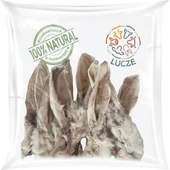 Pamlsek pro psa Pamlsek sušená Lucze králičí uši bezobilné ekologické 10 ks