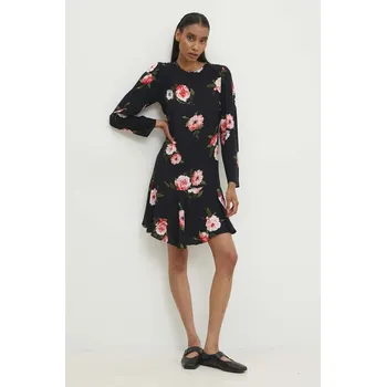 Dámské šaty Šaty Answear.LAB černá barva, mini 50066.th 99X, vel. S