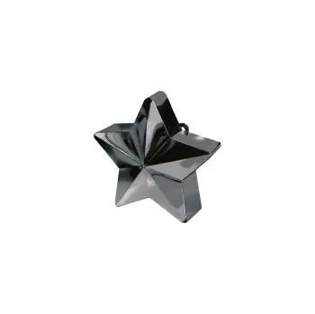 Balónek Závaží na balónky Amscan hvězda černá