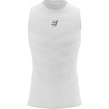 Funkční termo tílko Compressport ON/OFF TANK TOP M S Bílá, Černá
