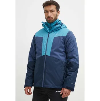 Pánská větrovka Outdoorová bunda Columbia Wallowa Park Interchange 1957031 modrá 55X, vel. S