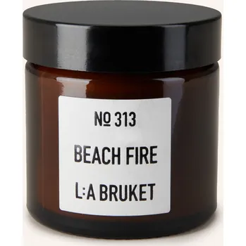 Svíčka L:A Bruket Vonná Svíčka Beach Fire, hnědá