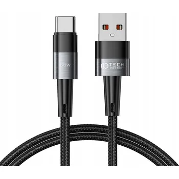 Datový kabel Kabel Exoguard USB - USB typ C, 1 m, šedý