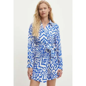 Dámské šaty Šaty Answear.LAB mini MR21127.hms modrá 55X, vel. XL