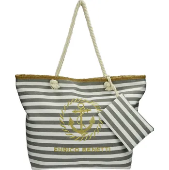 Enrico Benetti 80009 Florence plážová taška šedá