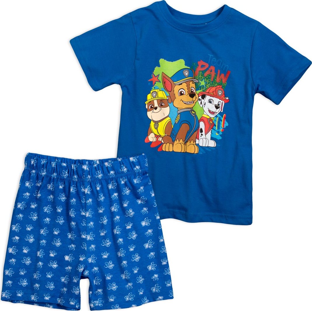 Chlapecké pyžamo PAW PATROL TEAM modré Velikost: 128
