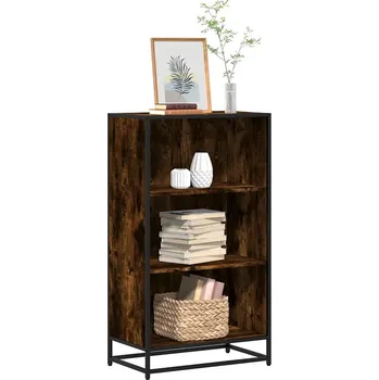 Obývací pokoj vidaXL Knihovna 60x35x107,5 cm kompozitní dřevo [849116] Barva: kouřový dub