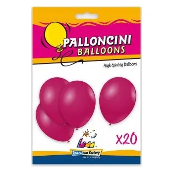 Balónek Latexové Italské balónky 26 cm fuchsiové 20 kusů