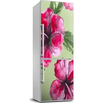 Fototapeta Samolepící dýha na ledničku Havajské květiny