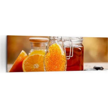 Obraz Velký obraz do obýváku 160x50 gastronomie moderní na plátně obrazy