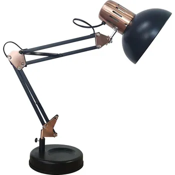 Lampička Stolní lampa ABLDL-VINTE27-FM-60W Avide Vintage černo měděná