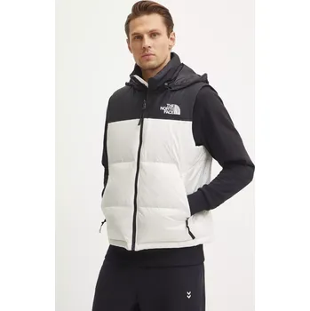 Dámská vesta Péřová vesta The North Face 1996 Retro Nuptse béžová barva, NF0A3JQQROU1 01X, vel. XL