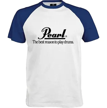Pánské tričko Tričko Pearl Druh: Pánské, Barva: Royal | Bílá, Velikost: S