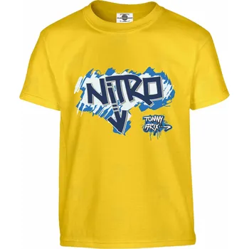 Pánské tričko Tričko Nitro Druh: Dětské, Barva: Žlutá, Velikost: 146-L