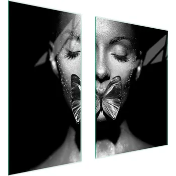 Kuchyňské prkénko Krájecí deska TMK ArtDeko sklo 2 ks