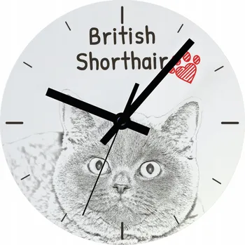 Hodiny Nástěnné hodiny Art-Dog bílé 20 cm