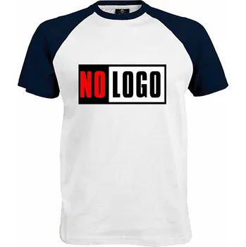 Pánské tričko Tričko No Logo Druh: Pánské, Barva: Navy | Bílá, Velikost: L