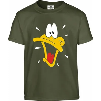 Pánské tričko Tričko Kačer Duffy Druh: Dětské, Barva: Khaki, Velikost: 146-L