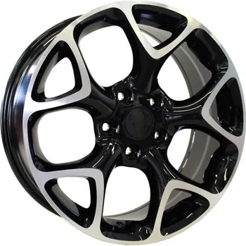 Alu kolo Alu kola Racing Line E236, 19x8.5 5x120 ET41, černá + leštění