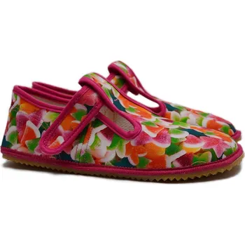 Chlapecké bačkory BEDA barefoot bačkory BF 060010/W/OP Color Candy Velikost: 35