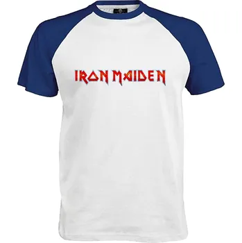 Pánské tričko Tričko Iron Maiden Druh: Pánské, Barva: Royal | Bílá, Velikost: M