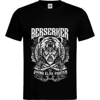 Pánské tričko Tričko Berserker Druh: Dětské, Barva: Černá, Velikost: 122-S