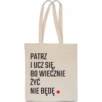 Nákupní taška Nákupní taška PoStar béžová bavlna