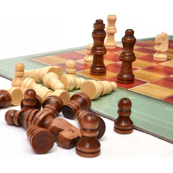 Desková hra Dřevěné šachy s figurkami
