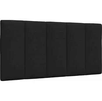 Bytový textil vidaXL Polštář na čelo postele Hanko 100 cm textil [4019153] Barva: Černá