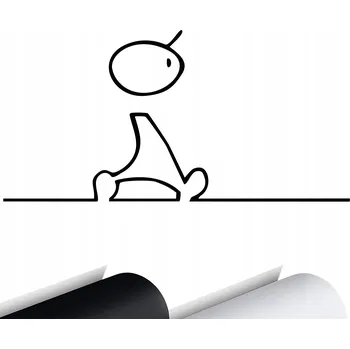 Samolepicí dekorace na vozidlo SAMOLEPKA Grafika na auto LA LINEA BALUM BALUM 15x7,5