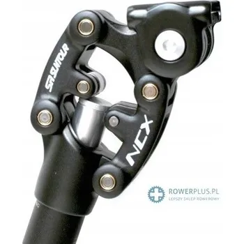 Sedlovka Odpružená sedlovka NCX SR-SUNTOUR 31,6x400 mm černá SP25