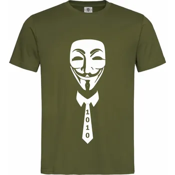 Pánské oblečení Tričko Anonymous Druh: Pánské, Barva: Khaki, Velikost: L