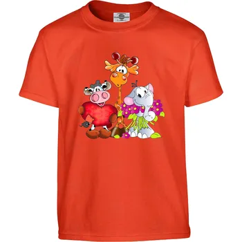 Pánské tričko Tričko Krkouni spolu Druh: Dětské, Barva: Oranžová, Velikost: 110-XS