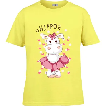 Pánské tričko Tričko Hrošice Druh: Dětské, Barva: Obilně | Hedvábná, Velikost: 122-S