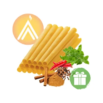 Teplý dotek tělových svící v zimě 20 ks (Teplý dotek tělových svící v chladných měsících)