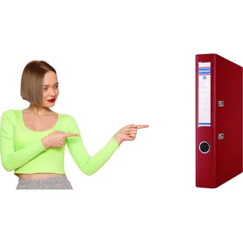 Segregátor DONAU Master, PP, A4/50 mm, bordó