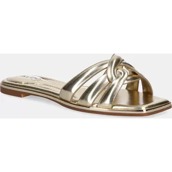 Dámské pantofle Pantofle Aldo AUGUSTYA dámské, zlatá barva, 13917613 13917613.AUGUSTYA GLD, EUR 36