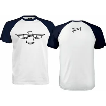 Tričko Gibson | Thunderbird Druh: Pánské, Barva: Navy | Bílá, Velikost: XL