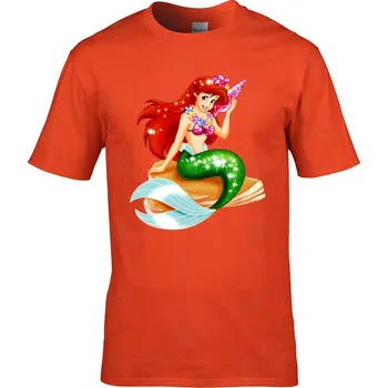 Pánské tričko Tričko Arielle Druh: Dětské, Barva: Oranžová, Velikost: 158-XL