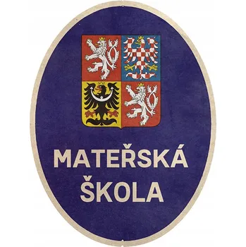 Obraz Cedule Mateřská škola