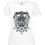 Tričko Metallica | Death Magnetic Druh: Dámské, Barva: Bílá, Velikost: L