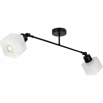 Stropní svítidlo lustr nastavitelný LOFT E27 Sklo