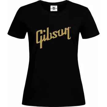 Dámské tričko Tričko Gibson Druh: Dámské, Barva: Černá, Velikost: L